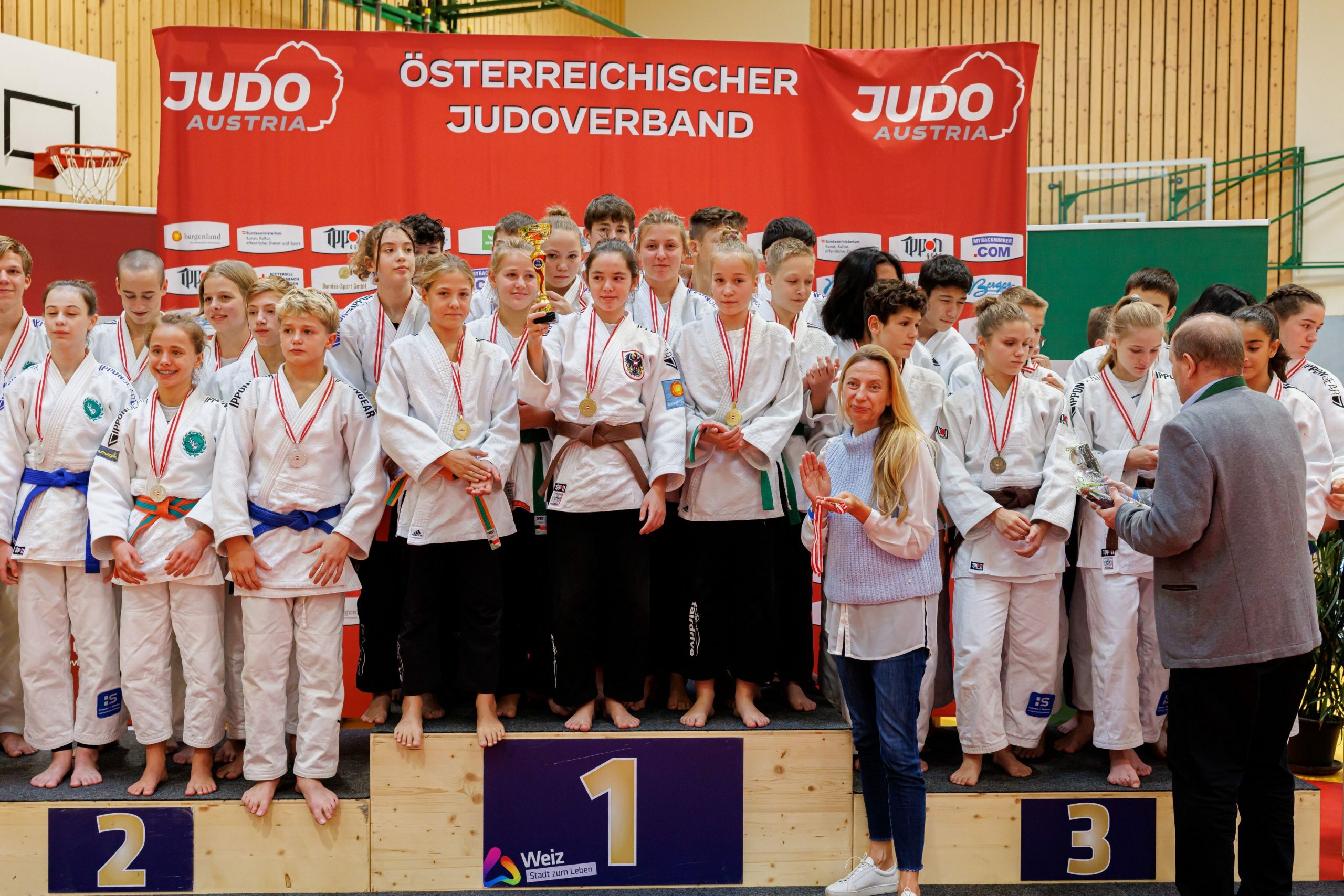 Staatsmeisterschaften „Halbes“ Gold im MixedTeam SchülerWettbewerb