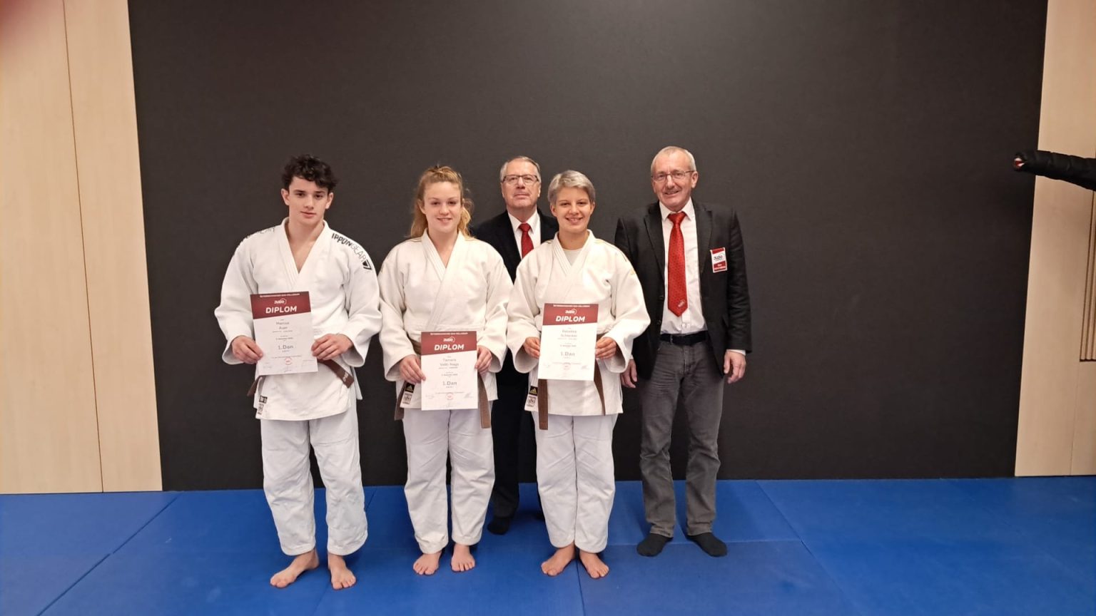 1. DAN-Prüfung in Linz: Erfolge für steirische Judoka