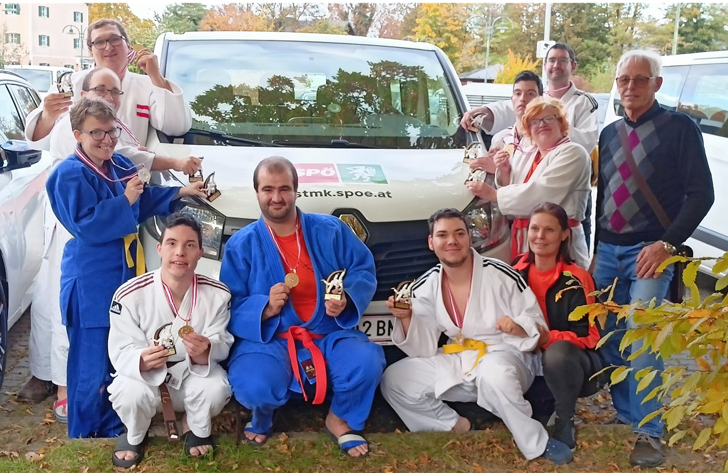 Großer Erfolg bei den Österreichischen Meisterschaften im Adapted Judo