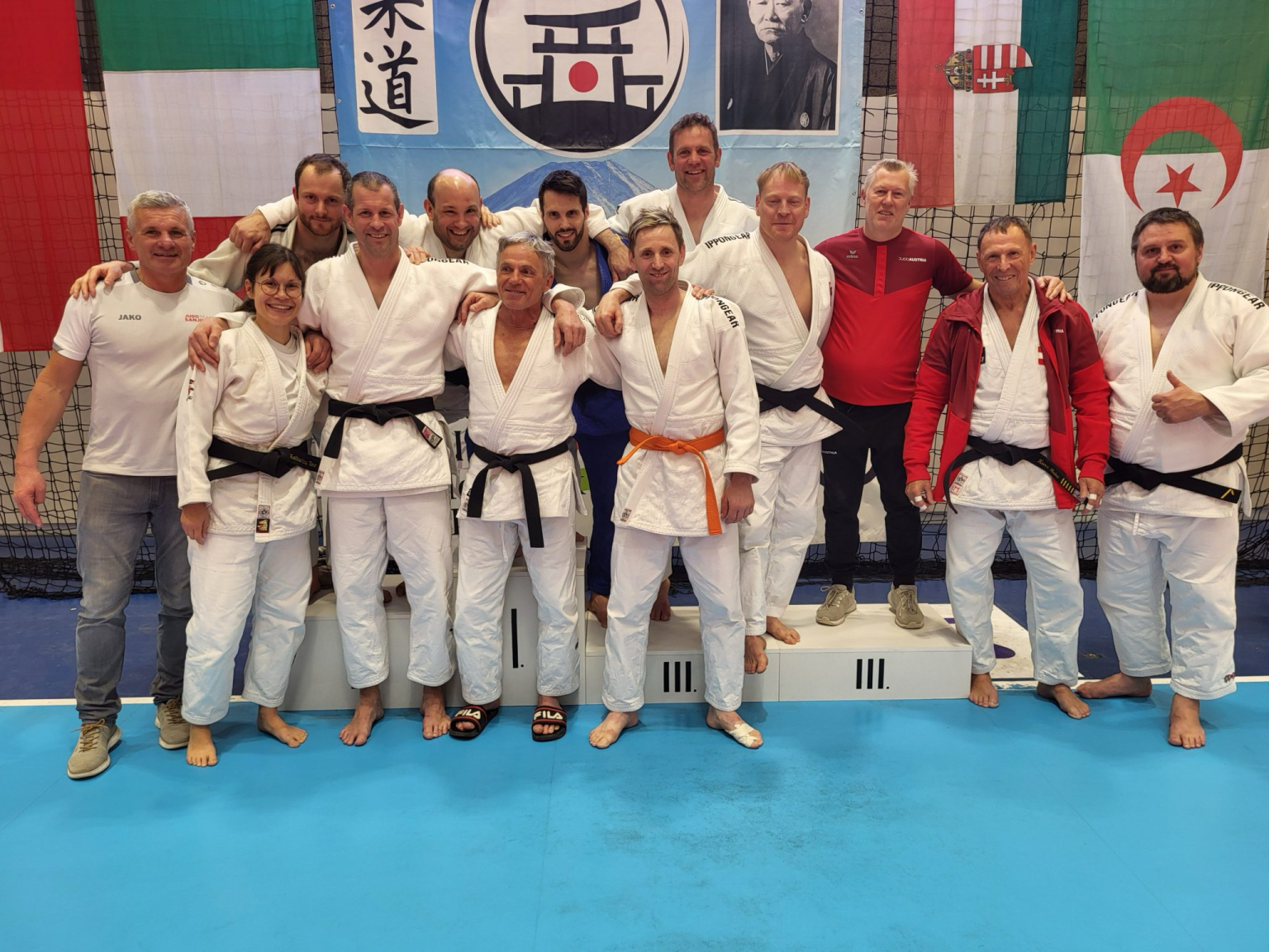 Steirische Judoka glänzen bei Veteranenturnier in Budapest