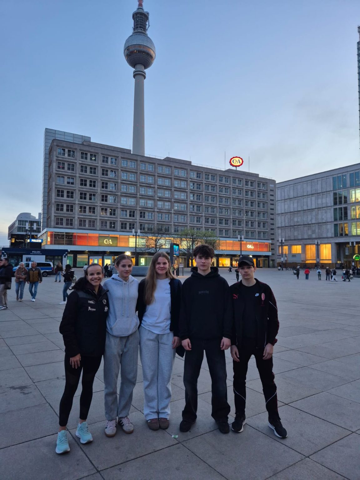 Erfahrung sammeln beim U18 Europacup in Berlin