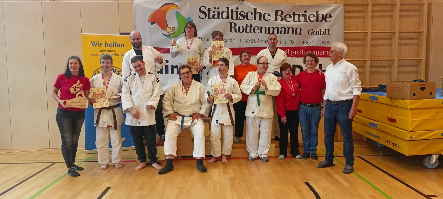 Erfolgreiche Österreichischen Meisterschaften im Adaptiv Judo in Rottenmann